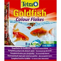 Tetra Goldfish Color хлопья 12г для окраса Золотых рыб