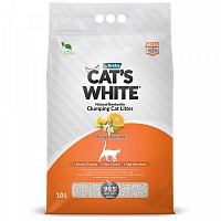 Cat's White Orange комкующийся с ароматом апельсина 10л