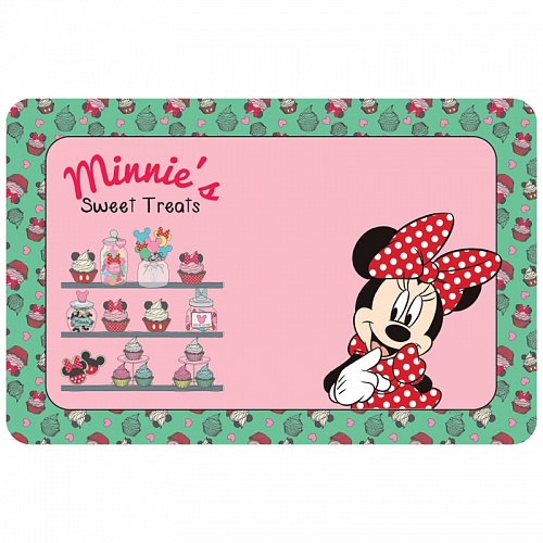 Коврик (Disney) под миску WD3033 "Minnie & Treats" 43x28см