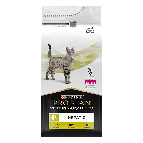 Сухой корм для кошек PRO PLAN VETERINARY DIETS HP Hepatic для поддержания функции печени, 1,5 кг