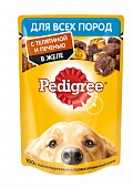 Pedigree пауч для Собак с Телятиной и Печенью в Желе 85г