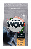 AlphaPet WOW 1,5кг для стерилизованных Кошек с Цыпленком