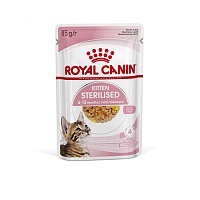 пауч Royal Canin Kitten Sterilised желе