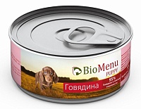 BioMenu Puppy 100г с Говядиной для Щенков  