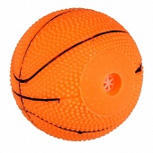 Игрушка TopPet Мяч Баскетбольный, резина 7см