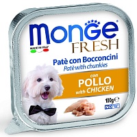 консерва Monge Dog Fresh Курица 100г