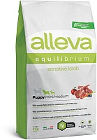 Alleva Equilibrium Sensitive Puppy 2кг с Ягненком