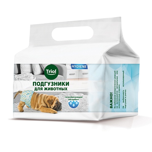 Подгузники Hygiene для Собак S (4-7кг) 12шт