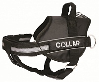 Шлея Collar Dog Extreme POLICE №3 55-75см, Нейлон Черная