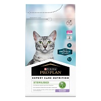 Сухой корм PRO PLAN ACTI PROTECT для кошек для стерилизованных, с индейкой, 1,5 кг