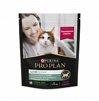 Сухой корм PRO PLAN для кошек для снижения количества аллергенов в шерсти, с индейкой, 400 г