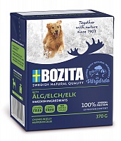 Bozita 370г кусочки в желе с Лосем для Собак