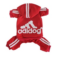 Спортивный костюм AdiDog S красный