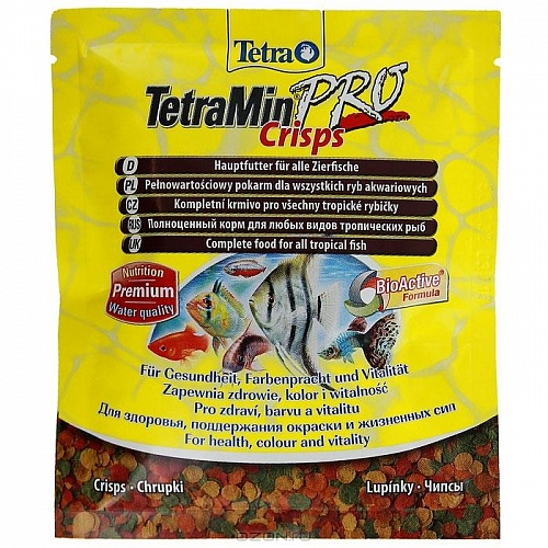 Tetra Min Pro чипсы 12г для рыб 
